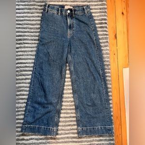 Everlane wide leg ankle pant